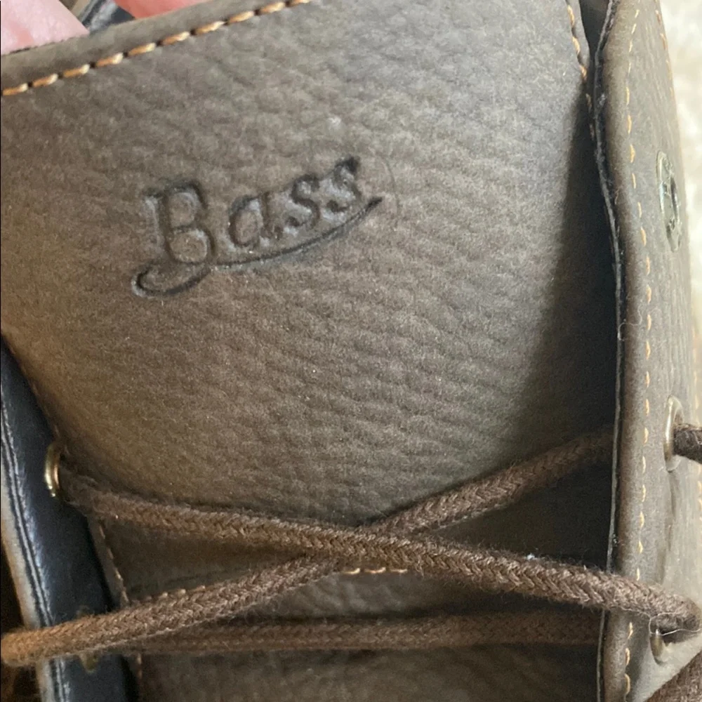 NEW Bass Men's Brown Leather Shoes
